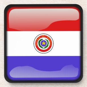 Dessous-de-verre Flag of Paraguay