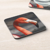 Dessous-de-verre Flamant rose (Côté gauche)