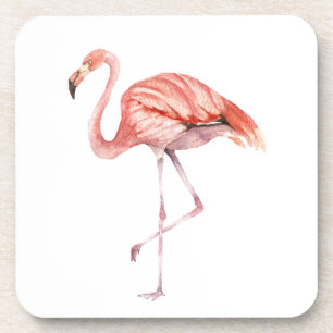 Dessous-de-verre Flamant rose rose