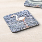 Dessous-de-verre Flamant rose sauvage (Côté gauche)