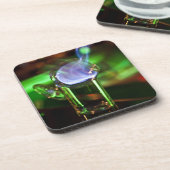 Dessous de verre flambants de liège de Sambuca (Côté gauche)