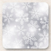 Dessous-de-verre Flammes de neige et lumières (Devant)