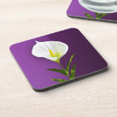 Dessous-de-verre Fleur Cala Lily (Côté gauche)