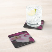 Dessous-de-verre Fleur Clematis Blanche Et Rose (Côté Droit)