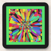 Dessous-de-verre Fleur Confetti (Devant)