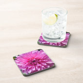 Dessous-de-verre Fleur Dahlia Rose violet (Côté Droit)