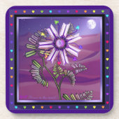 Dessous-de-verre Fleur dans le désert Beverage Coaster (Devant)