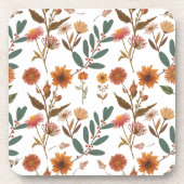 Dessous-de-verre Fleur d'automne (Devant)