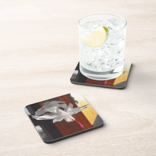 Dessous-de-verre Fleur de cactus blancs (Côté Droit)