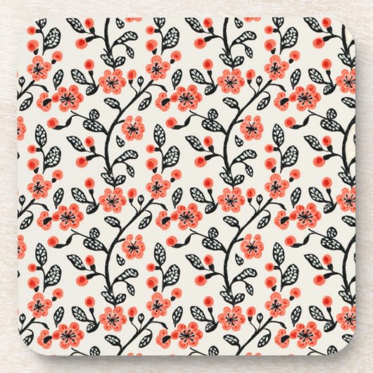 Dessous-de-verre Fleur de cerise (Devant)