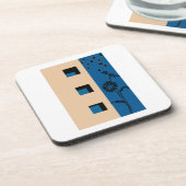 Dessous-de-verre Fleur de construction (Côté gauche)