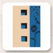 Dessous-de-verre Fleur de construction (Devant)