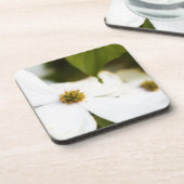 Dessous-de-verre Fleur de Dogwood blanc (Côté gauche)