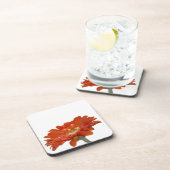 Dessous-de-verre Fleur de Gerbera de marguerite orange (Côté Droit)