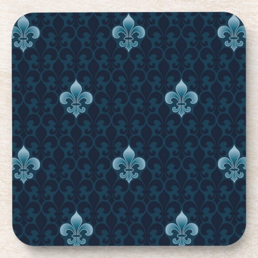 Dessous-de-verre Fleur De Lis Pattern (Devant)
