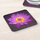 Dessous-de-verre Fleur de Lotus pourpre (Côté gauche)