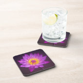 Dessous-de-verre Fleur de Lotus pourpre (Côté Droit)