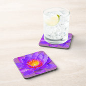 Dessous-de-verre Fleur de lotus violette (Côté Droit)