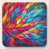 Dessous-de-verre Fleur de verre rayé (Devant)