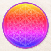 Dessous-de-verre Fleur de Vie (Devant)