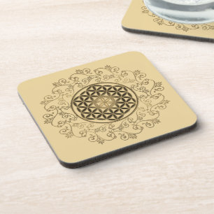 Dessous-de-verre Fleur de Vie - Ornements Vintage Mandala 2