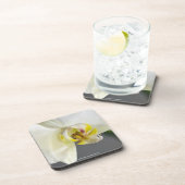 Dessous-de-verre Fleur d'orchidée blanche (Côté Droit)