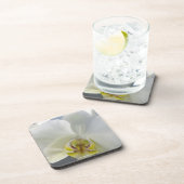Dessous-de-verre Fleur d'orchidée blanche (Côté Droit)