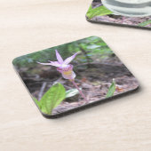 Dessous-de-verre Fleur d'orchidée Fairyslipper (Côté gauche)