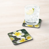 Dessous-de-verre Fleur frangipanienne Îles Cook (Côté Droit)