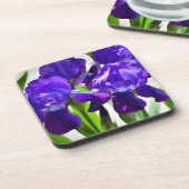 Dessous-de-verre Fleur Iris Iris Violet (Côté gauche)