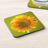 Dessous-de-verre Fleur jaune de Gerbera de marguerite (Côté gauche)