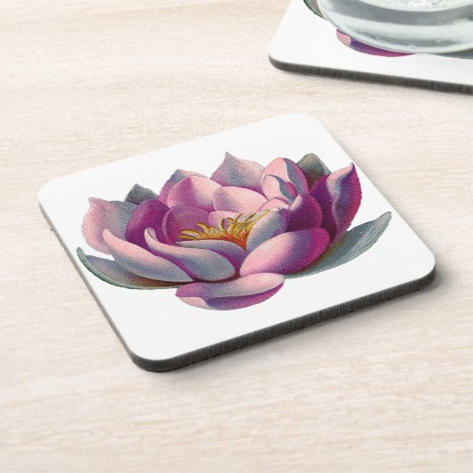 Dessous-de-verre Fleur Lotus (Côté gauche)