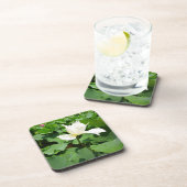 Dessous-de-verre Fleur Lotus blanche (Côté Droit)