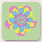 Dessous-de-verre Fleur Pastel (Devant)