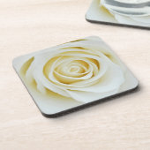 Dessous de verre fleur rose blanche (Côté gauche)