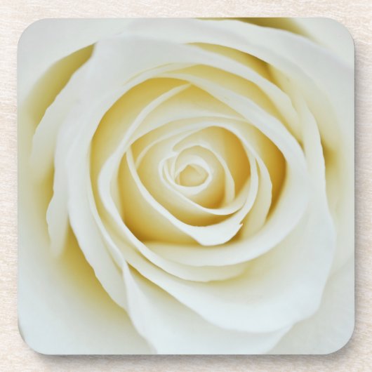 Dessous de verre fleur rose blanche (Devant)