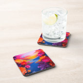 Dessous-de-verre Fleurs Ai (Côté Droit)