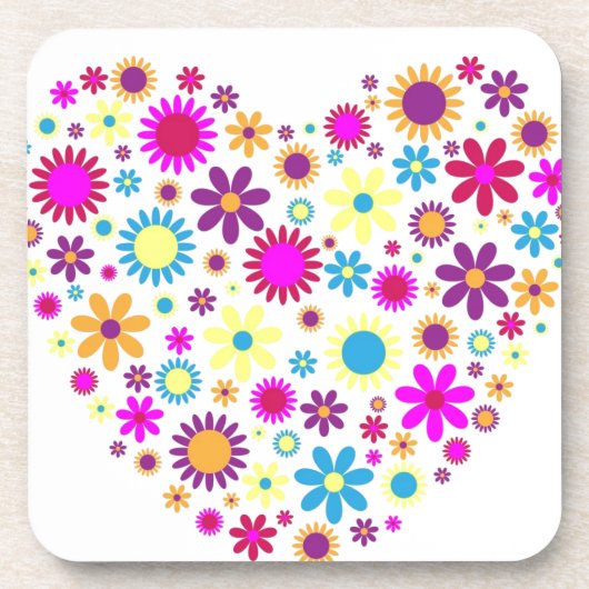 Dessous-de-verre Fleurs Bienheureuses (Devant)