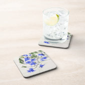 Dessous-de-verre Fleurs bleues (Côté Droit)