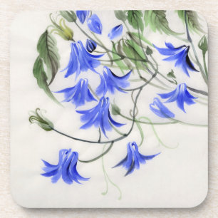 Dessous-de-verre Fleurs bleues