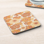 Dessous-de-verre Fleurs colorées motif (Côté gauche)