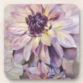 DESSOUS DE VERRE FLEURS DAHLIA (Devant)