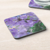 Dessous-de-verre Fleurs d'arbre pourpres Jacaranda (Côté gauche)
