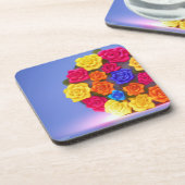Dessous-de-verre Fleurs d'art (Côté gauche)