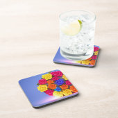 Dessous-de-verre Fleurs d'art (Côté Droit)