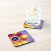 Dessous-de-verre Fleurs d'art (Côté Droit)