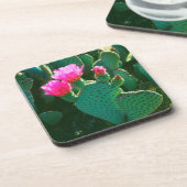 Dessous-de-verre Fleurs de Cactus Beavertail (Côté gauche)