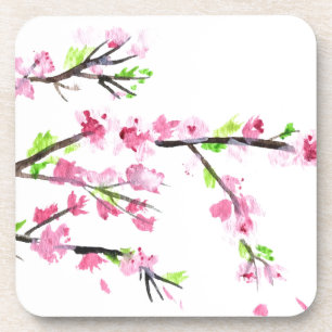 Dessous-de-verre Fleurs de cerisiers