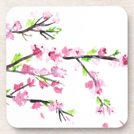 Dessous-de-verre Fleurs de cerisiers (Devant)