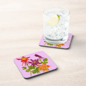 Dessous-de-verre fleurs de columbine (Côté Droit)